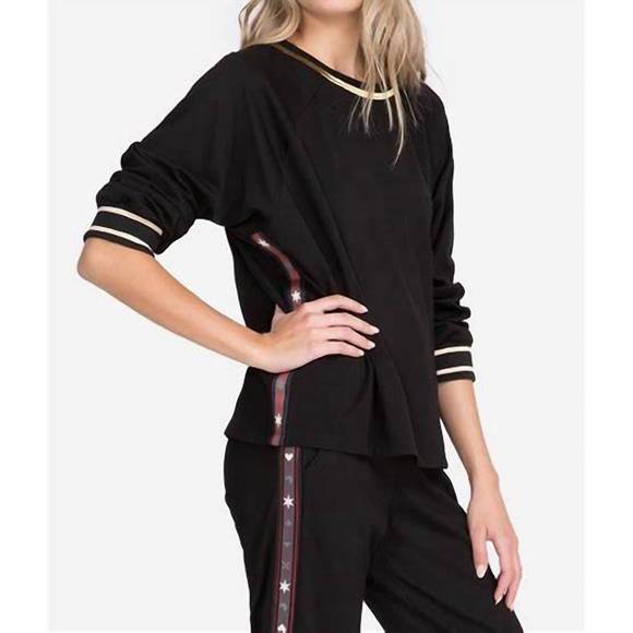 NEW JOHNNY WAS castle cropped pullover in black - Picture 1 of 1